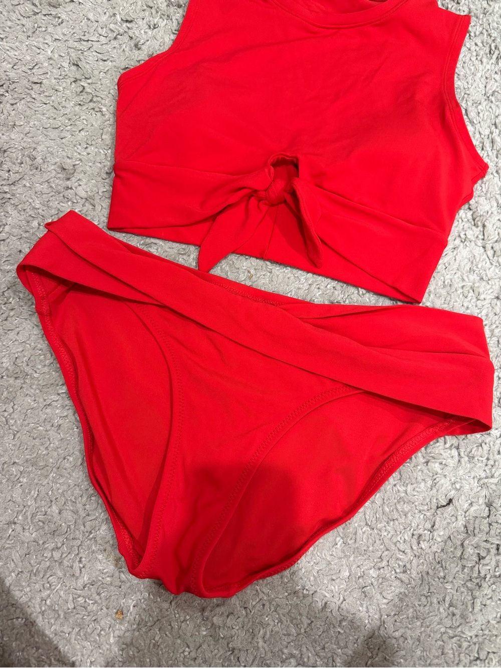 ROBIN PICCONE  AVA TANK BIKINI TOP (Medium)/AVA TWIST BIKINI BOTTOM (Large). - Picture 3 of 10